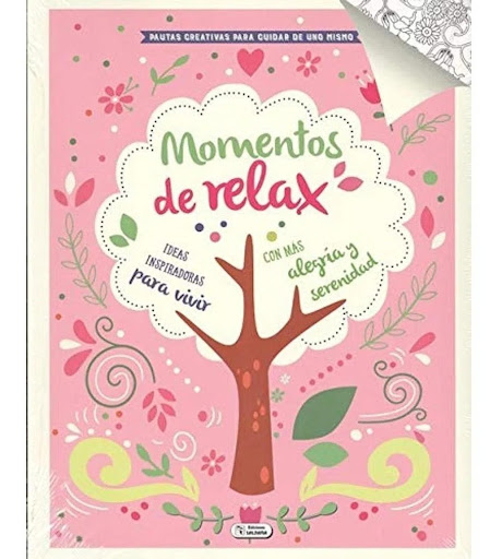 Momentos De Relax. Pautas Creativas Ediciones Saldana Libro x 1 MOMENTOS DE RELAX -PAUTAS CREATIVAS-Ficha técnica de MOMENTOS DE RELAXNş de páginas: 96Editorial: SALDAÑAIdioma: CASTELLANOEncuadernación: Tapa blandaISBN: 9788491784272Año de edición: 2018Plaza de ed