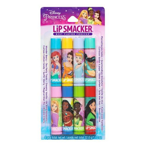Bálsamo Labial Lip Smacker - Party Pack Princesas Disney - 32 gr Lip Smacker Bálsamo Labial Party Pack Princesas Disney x 8 undefined