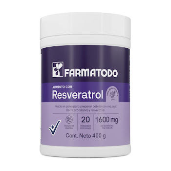 Resveratrol Nad Sabor Uva Farmatodo x 400gr  