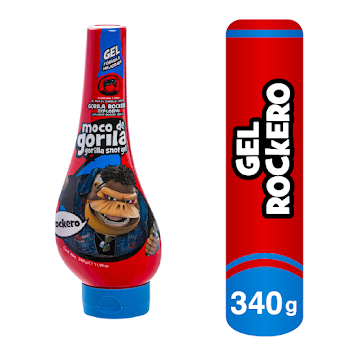 Gel Cabello Moco De Gorila Rockero x 340 Gr  