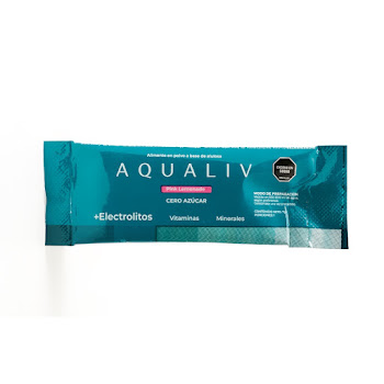 Electrolitos Sin Azúcar Aqualiv Sabor Pink Lemonade Sobre En Polvo x 7 g  