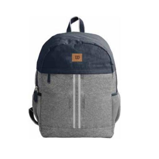 Morral Casual Wilson Beijing (AZUL MARINO Y GRIS) Wilson Papeleta x 1 Modelo: Morral Casual Wilson Beijing: Lleva contigo todo lo que necesitas con la eficiencia y el diseño del Morral Casual Wilson Beijing. Este morral, de 19 litros, está diseñado para quienes buscan f