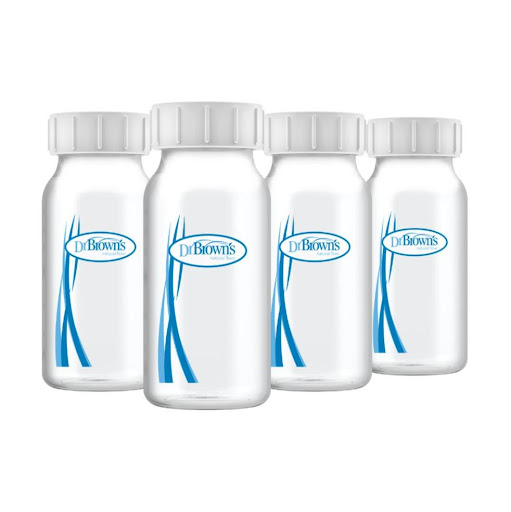 Botellas Almacenamiento de leche Materna X 4 Und - Dr Brown Dr Browns Botella x 1 undefined