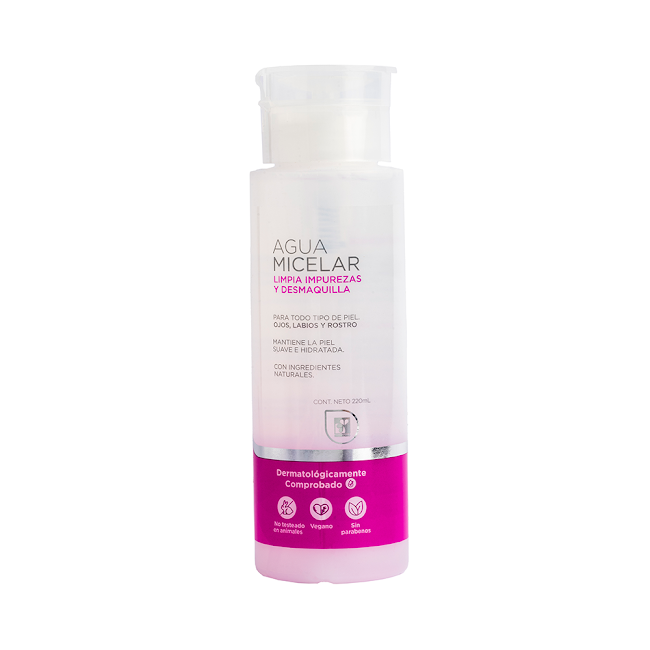 Agua Micelar Farmatodo   Frasco x 220 ml  