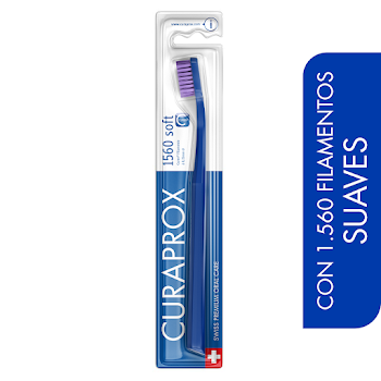 Cepillo Dental Curaprox 1560 Soft Filamentos 0.15 mm x 1 und  