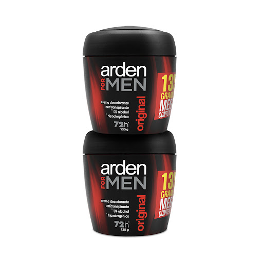 Pack Desodorante Arden For Men Crema En Pote 2 und x 135 gr