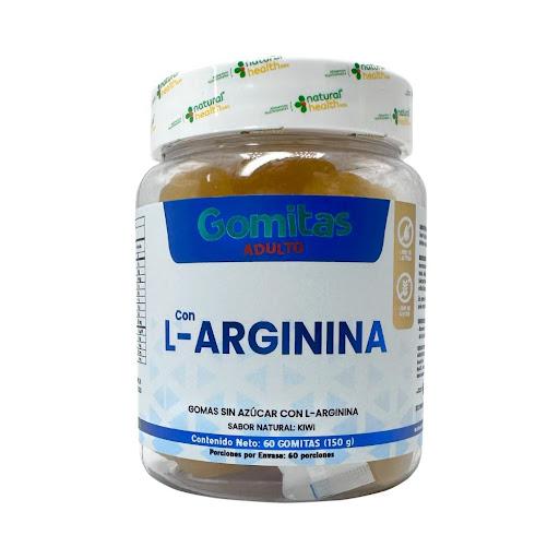 Gomitas con L-Arginina x60 – Energía y Rendimiento NATURAL HEALTH GOMAS x 1 Suplemento en gomitas que apoya la energía, favorece el rendimiento físico y contribuye a la resistencia y fuerza en la actividad diaria.