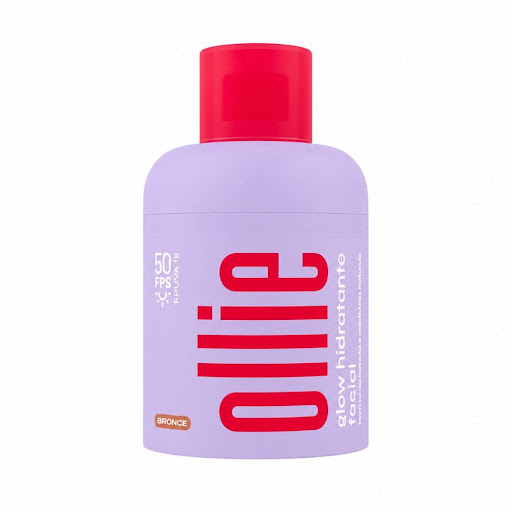 Glow Ollie  Hidratante Facial Fps 50 Tono Dorado Frasco x 30 ml