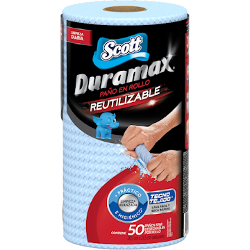 Toallas Para Cocina   Duramax Reutilizable x 1 Rollo  