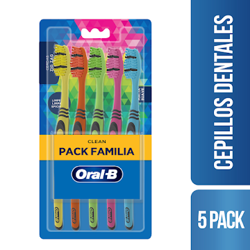 //Cepillo Dental Oral B Crayons Pack x 5 Unidades   