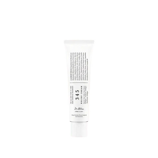 Dr. Althea 345 Relief Cream Crema Calmante e Hidratante x 50 ml Dr Althea Tubo x 50ml la 345 Relief Cream es una crema en gel regeneradora diseñada para nutrir, calmar y restaurar la piel, especialmente después del acné. Su textura ligera proporciona hidratación profunda sin sensación 