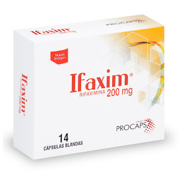 Ifaxim 200Mg Cápsulas Caja x14Cap. Procaps Rifaximina                   