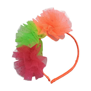 Vincha Con Apliques   Malin Neon x 1 Und  