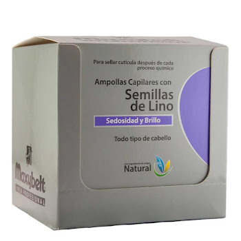 Caja De Ampollas Capibell Semillas De Lino x 10 ml x 12 und  
