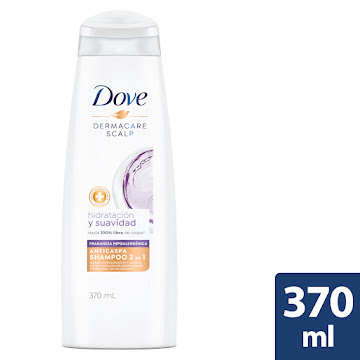 Shampoo Dove Hidratación Vitaminas A&E x 370 ml  