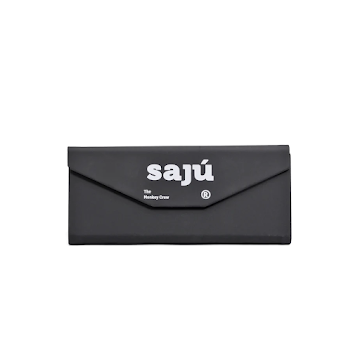 Estuche De Gafas Sajú Rígido Con Cierre Magnético Negro x 1 und  