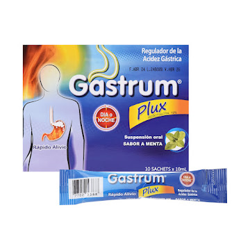 Gastrum Plux Hidrotalcita 500mg/5ml Fracción Sobre x 10 ml  
