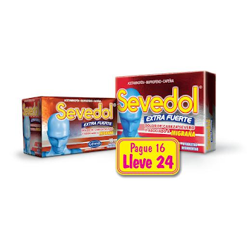 Sevedol Extra Fuerte Caja x 24 Tabletas  