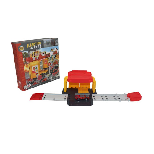 Set Estacion Bomberos Caja Plasticos Asociados  x 1 Es un juguete educativo y emocionante, fabricado en plástico resistente y seguro. Este set incluye una estación de bomberos detallada, vehículos de rescate y accesorios, ideales para recrear escenario