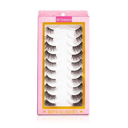 Pestañas Postizas All Occasions -10 Pares Bryka Caja x 10pares undefined