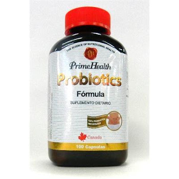 Probiotics Primehealth Frasco x 100 Cápsulas  