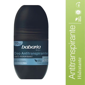 Desodorante Roll-On Babaria Deo Antitranspirante For Men x 70 ml  