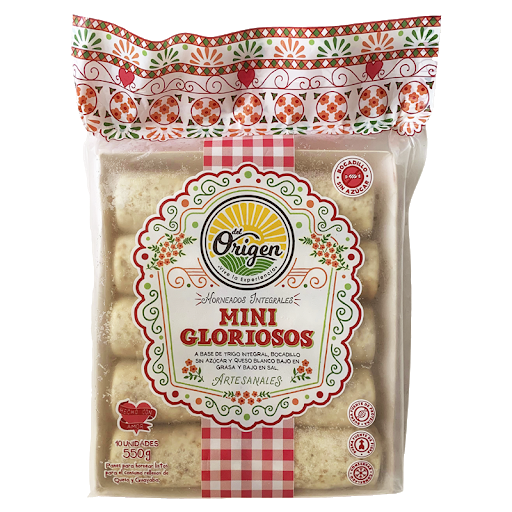 Pasabocas Horneados Mini Gloriosos Del Origen x 550 gr