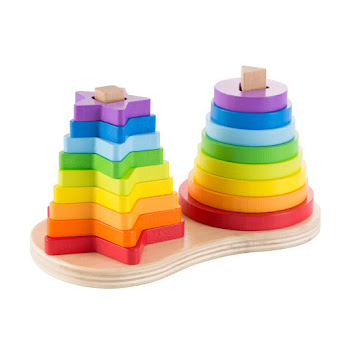 Juguete Galaxy Apilador Doble Arcoiris Magia x 1 und  