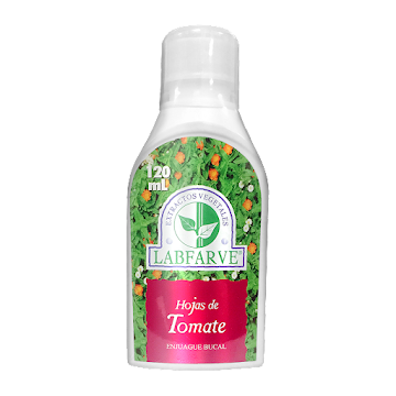 Hojas De Tomate Enjuague Bucal Labfarve Frasco x 120 ml  