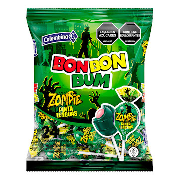 Bon Bon Bum Colombina   Zombie x 432 gr 