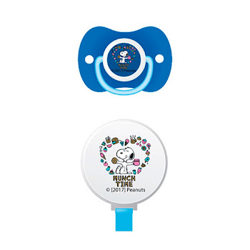 Solo Online Chupo Peanuts Chupon Con   Tapa Y Agarraderocolor Azul X 1 Unidad 