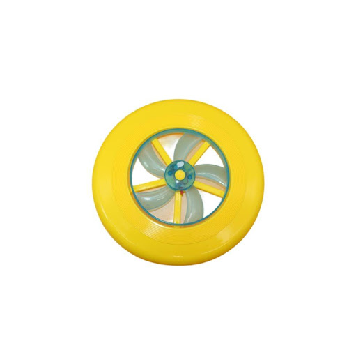 Frisbee Sport Luz Caja Plasticos Asociados  x 1 Es un juguete de alta calidad diseñado para brindar diversión al aire libre. Fabricado en plástico resistente, presenta luces que se activan al lanzarlo, añadiendo un efecto visual atractivo durante s