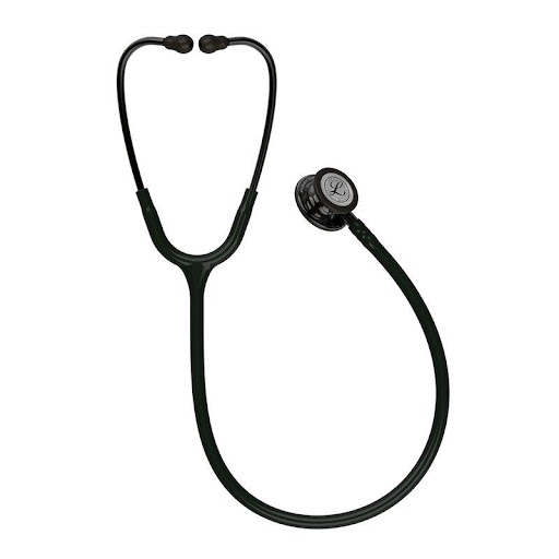 Estetosc Litman Clas Iii S/E Black-Smoke Littmann  x 1 Estetoscopio color negro con acabado ahumado, ideal para escuchar sonidos del corazón, pulmones y otros órganos en adultos y niños. Su diseño de doble campana permite alternar entre frecuencias altas 