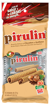 Barquillos Pirulin   Sachet x 6 und X 24 gr 