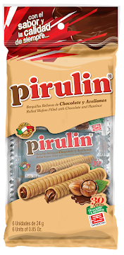 Barquillos Pirulin   Sachet x 6 und X 24 gr 
