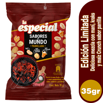 Pasabocas La Especial   Parrillada x 35Gr 
