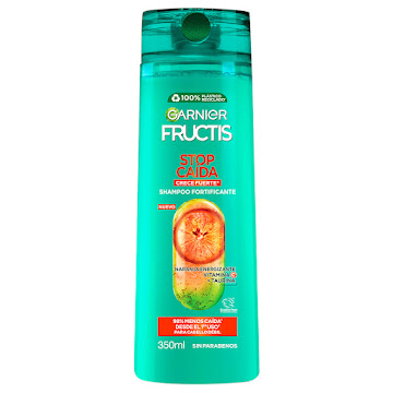 Shampoo Fructis Stop Caída Crece Fuerte Botella x 350 ml                      