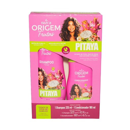 ORIGEM KIT SHAMPOO X 325 ML + ACONDICIONADOR X 180 ML PITAYA ORIGEM KIT x 1