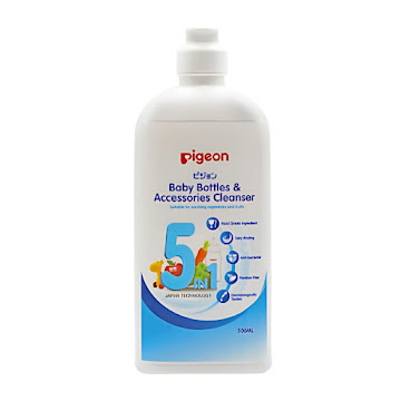 Limpiador Pigeon 5 en 1 para Biberón x 500 ml  