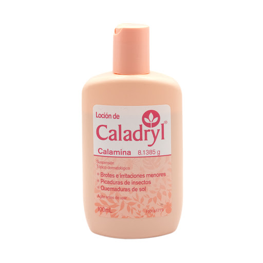 Caladryl Óxido de Zinc 8% Humax Loción Rosado Frasco x 100 ml