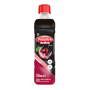 Suero Rehidratante Pedialyte Active Cereza Frasco x 500 ml  