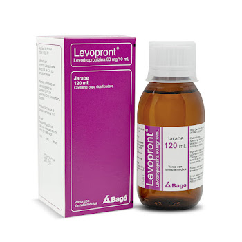 Levopront Levodropropizina 60mg Bagó Jarabe Frasco x 120 ml  