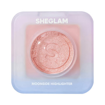 Iluminador En Polvo Compacto Sheglam Moonside Highlighter Moon Rose x 5.5 gr  