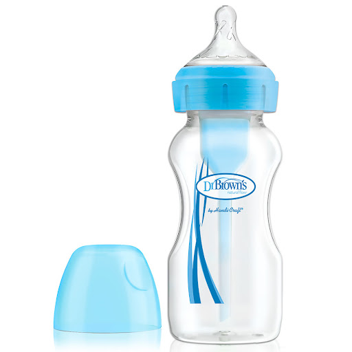 Tetero Dr Browns 9 Oz Estandar Options Azul x 1 und