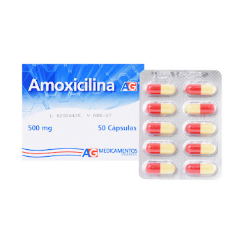 Amoxicilina 500 mg AG Fracción Blister x 10 Tabletas  