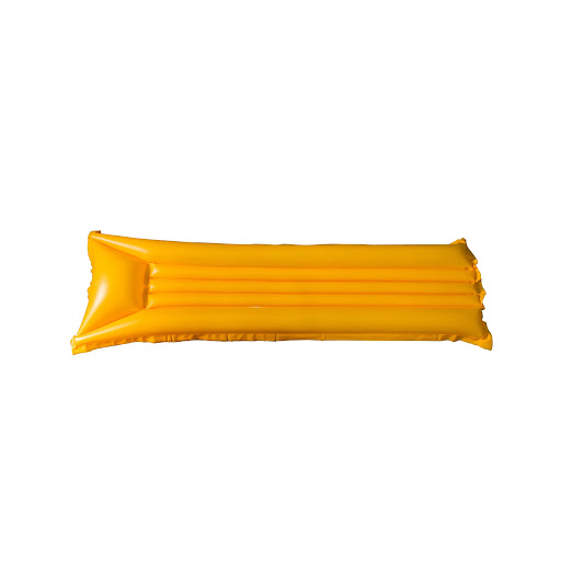 Colchoneta Flotador Inflable para Piscina Naranja SunClub Caja x 1 Disfruta del sol y el agua con mayor comodidad en las colchonetas inflables