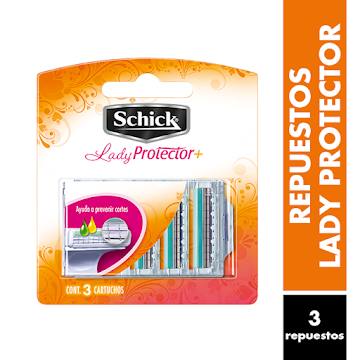 Repuesto Schick Lady   Protector+ X3und.                                 