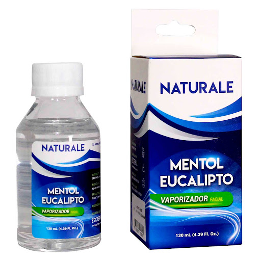 Vaporizador Naturale   Mentol Eucalipto Frasco x 130 ml