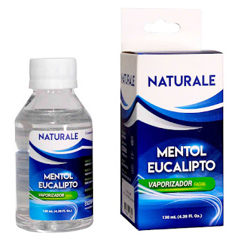 Vaporizador Naturale   Mentol Eucalipto Frasco x 130 ml  