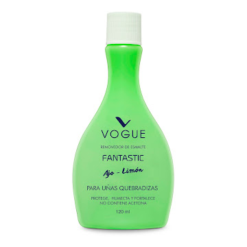 Removedor Vogue Fantastic Proteje Humecta Y Fortalece Ajo Limón x 120 ml  